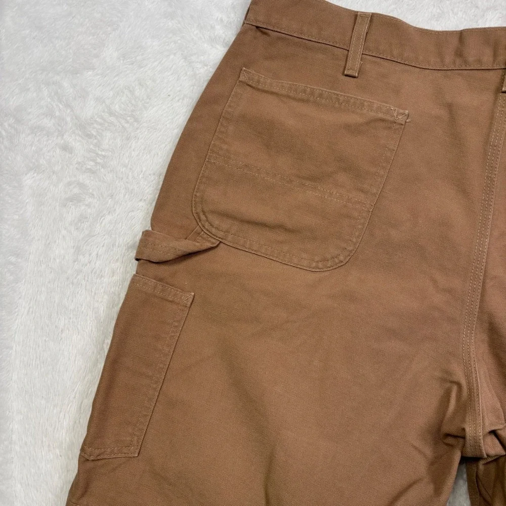 VTG Y2K Carhartt Carpenter Shorts Mens 40 Brown Desert B25 SDL Duck Canvas Work
